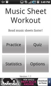 game pic for Music Sheet Workout